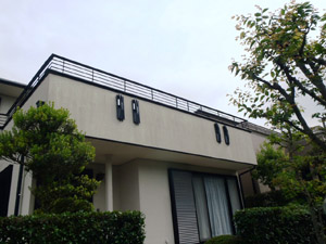 外壁・施行後全景①